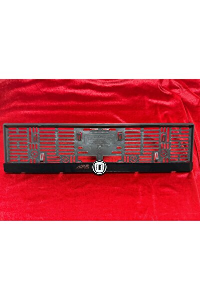 ATTA PAZARLAMA Parlak pleksi markalamalı büyük  logo lu fiat Uyumlu oto plakalık