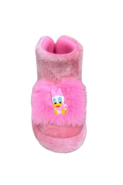 Efolle Children's Loved Cartoon Character Figured Booties, Winter Slippers, Home Boots