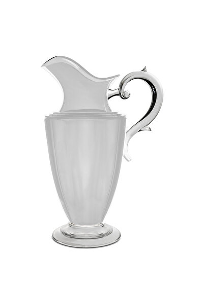 Baci Milano Barok Beyaz Akrilik Sürahi 1750 ml