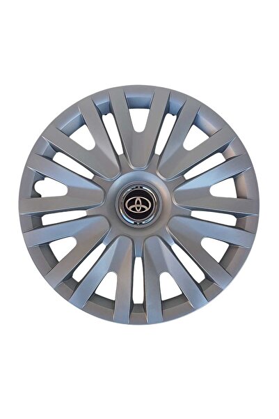 Gülcan Auto Toyota Avensis/Corolla/Yaris15 inç JANT KAPAĞI SETİ-GofyGri