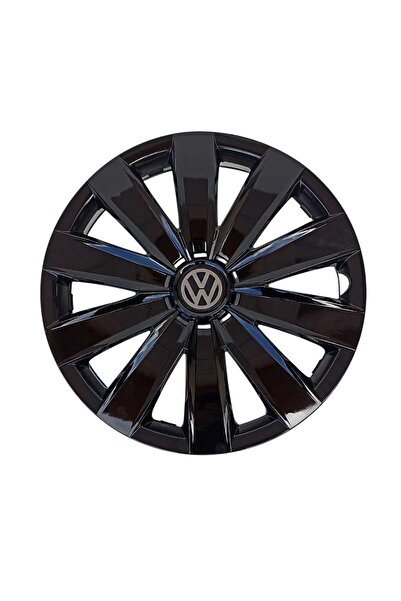 Gülcan Auto Volksvagen Golf/Caddy/Jetta16 inç JANT KAPAĞI SETİ-T7Siyah