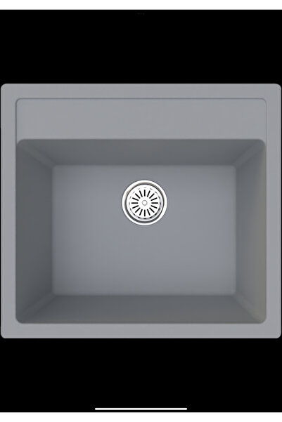 GRADDE 5 YIL GARANTİLİ 51x56 TEK GÖZ SİYAH GRANİT EVYE SİFON TAKIMI DAHİL