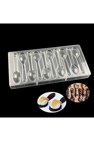 dinckitchen Polikarbon Çikolata Kalıbı Kaşık Polikarbon Çikolata Kalıbı Kaşık Şeklinde