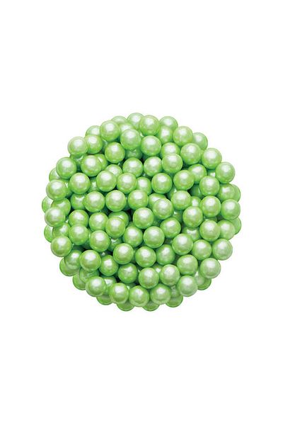 Dr. Gusto Green Beaded Dragee Decoration Candy - 8 mm 90 Gr
