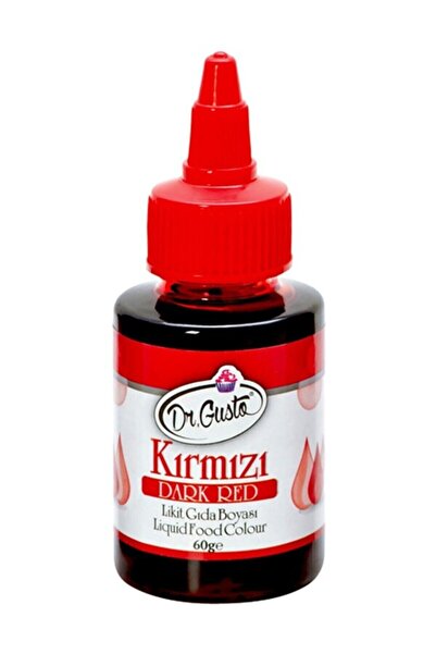 Dr. Gusto Likit Gıda Boyası Su Bazlı Kırmızı 60 gr