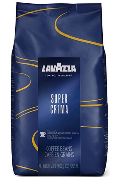 LavAzza Super Crema Core Coffee 1 kg 100%