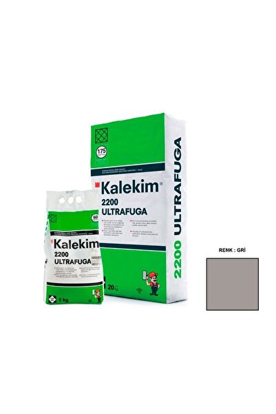 Kalekim Ultrafuga 2200 1-6mm Gri Derz Dolgusu 20kg 2279