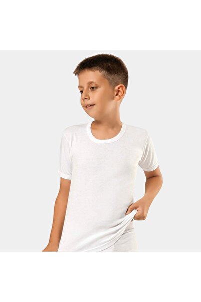 TÜREN Boy's Crew Neck Undershirt 2-Pack 302