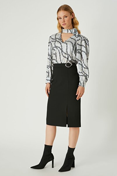 FEVER Zincir desenli bluz