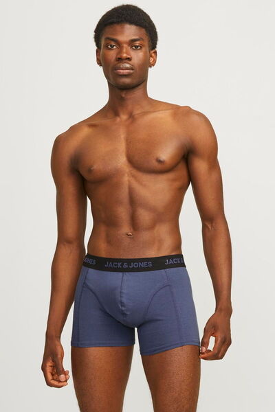 Jack & Jones 3 lü Boxer 12263880 JACJERRY SOLID Boxer 3 PACK