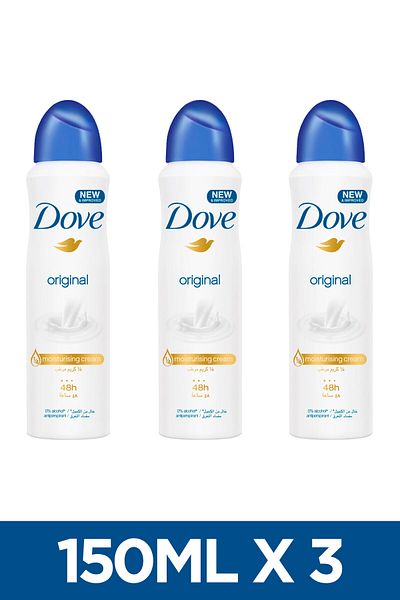 Dove عطر نسائي أصلي 150 مل × 3