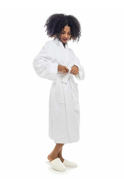 Orange Bed & Bath Wave | 100% Cotton Bathrobe, One Piece|whitel-xl