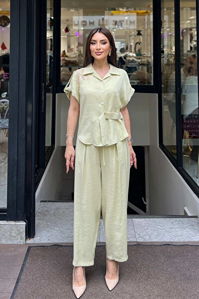 FEVER 12069 VELVET PANTOLON