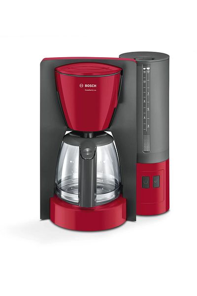 Bosch Comfortline Aroma+ Filter Coffee Maker with Aroma Protection, Glass Carafe and Water Tank Cable Storage