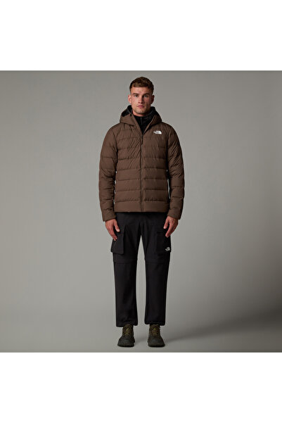 THE NORTH FACE M Aconcagua 3 Hoodıe Erkek Kahverengi Mont Nf0a84i11oi1