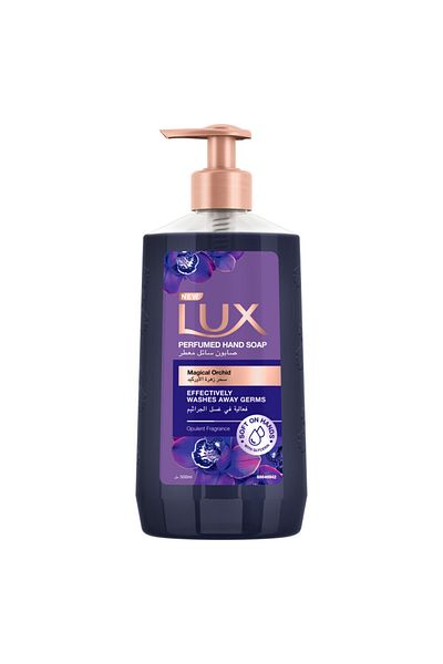 LUX Perfumed Hand Wash, for all skin types, Magical Orchid, glycerin enriched liquid soap 500ml