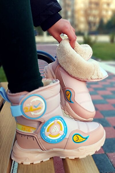 Aleza Shoes Ales Termal Yünlü Çocuk Kar Botu