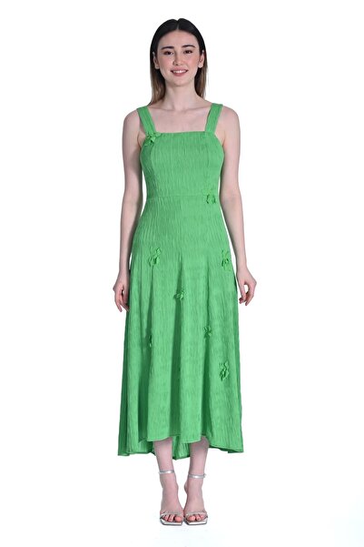 FEVER Çiçek aplikeli elbise