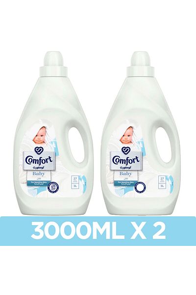 Comfort منعم الأقمشة المخفف للأقمشة الحساسة 3 لتر × 2