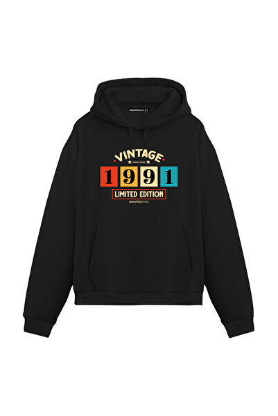 Mounte Bianca Unisex Vintage 1991 - Κανονική κουκούλα