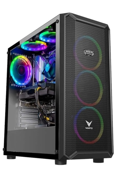 Gamers Arena Vento Vg16al Rgb E-atx Gamıng Kasa