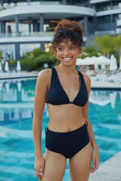 Louren B1482 Set de bikini triunghi cu două fețe