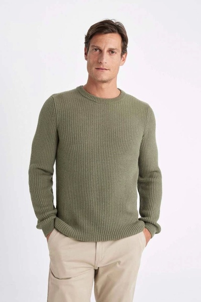 DeFacto C8814 Standard Fit Thessaloniki Fabric Sweater
