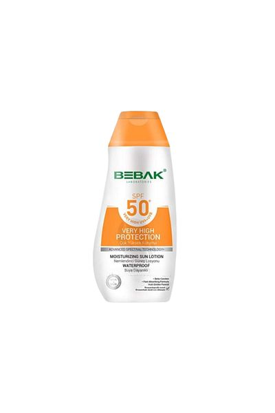 Bebak Moisturizing Sun Lotion Spf50 200 ml
