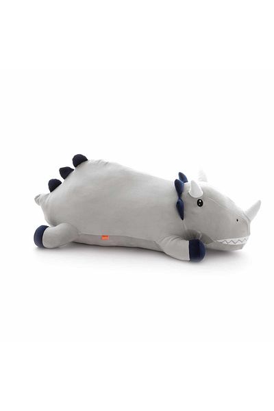 Orange Bed & Bath Squishie Plush | Soft Doll - Squishie Plush - Dino|gray