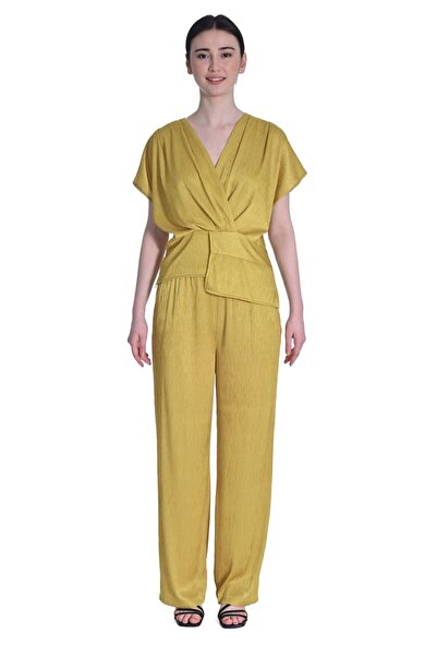 FEVER Beli lastikli rahat kesim pantolon