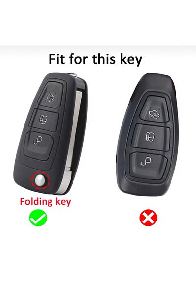 emii auto spare parts Pink Switchblade Focus 2 3 Mk2 Mk3 Mondeo Kuga Ranger Key Case Cover