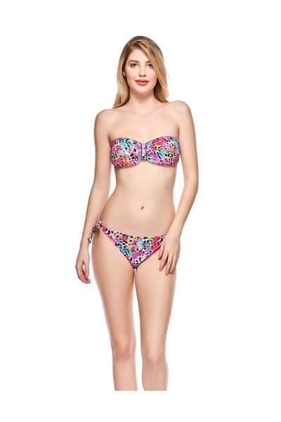 Louren B1017 مجموعة بيكيني بدون حمالات
