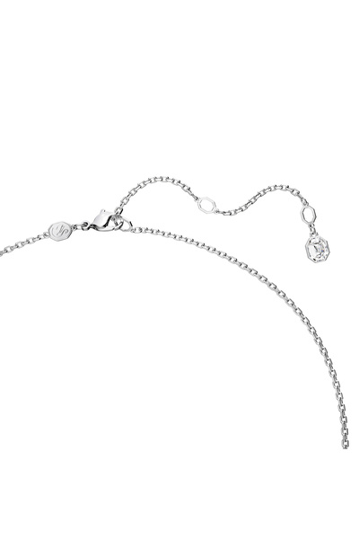 Swarovski Millenia Kolye, Sekizgen Kesim, Mavi, Rodyum Kaplama