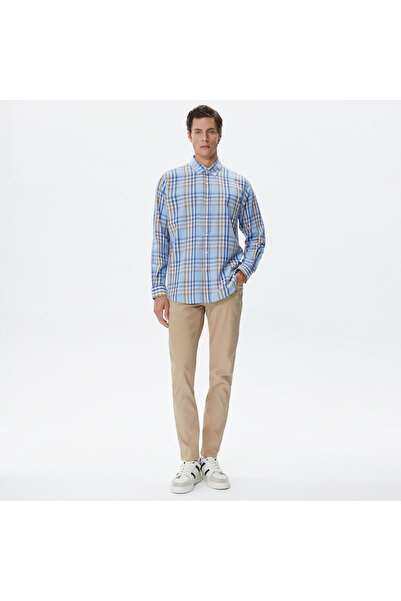 Nautica Erkek Bej Slim Fit Pantolon