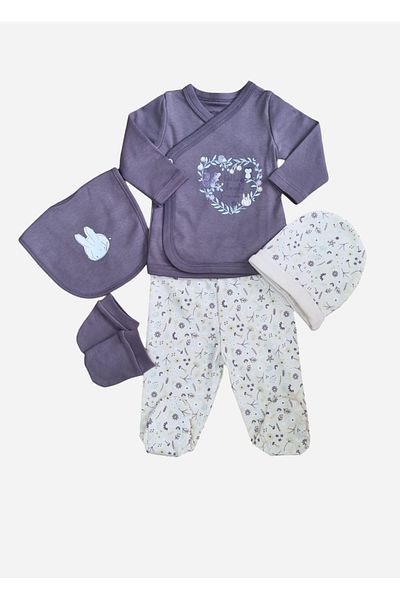 Mother Love 100% Organic 5-Piece Hospital Set