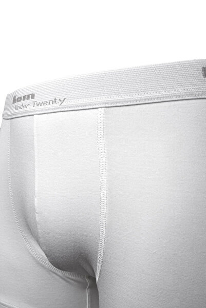 Kom Ανδρικά μποξεράκια 3 τεμαχίων στενή βαμβακερή ελαστική μέση