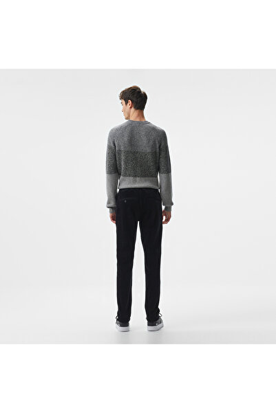 Lacoste Erkek Tapered Fit Chino Siyah Pantolon