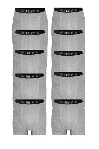 EXMOOR 10 Pieces Gray Men's Licra Cotton Boxer