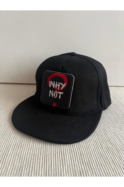 HatClub Exclusive De ce nu slogan Bancă detașabilă Logo Reglabil pe spate Păl...