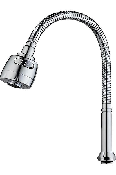 Birdoludukkan Double Function Kitchen Head with Flexible and Swivel Head - Chrome Color
