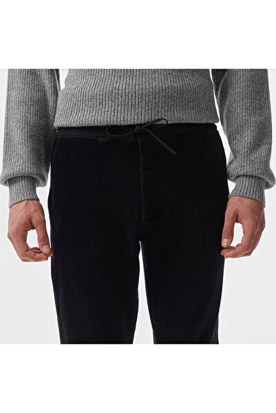 Lacoste Erkek Tapered Fit Chino Siyah Pantolon