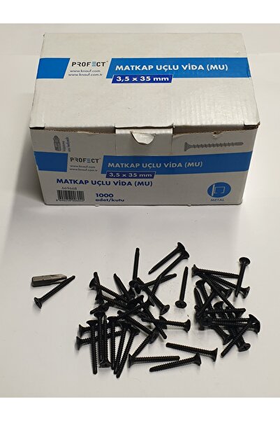 Knauf PROFECT MATKAP UÇLU ALÇIPAN VİDASI  3,5X35mm