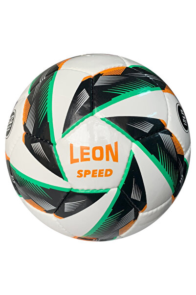 By Leon 1982 كرة قدم برتقالية مقاس 5 من ليون سبيد - للسجاد والعشب
