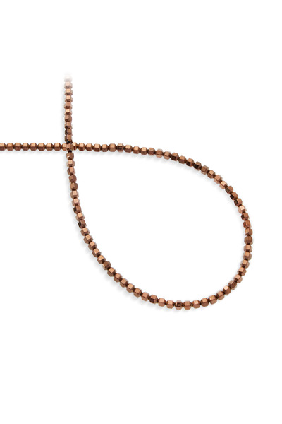 Uçar Doğaltaş Hematit Doğal Taş Parlak Kahverengi 3x3mm Dizi