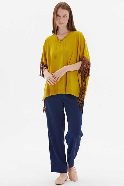 Two Mail Mustard Casual Knitwear
