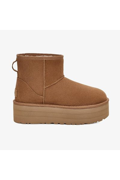 UGG W Klassische Bootsstiefel aus echtem Leder mit Mini-Plateau 1134991