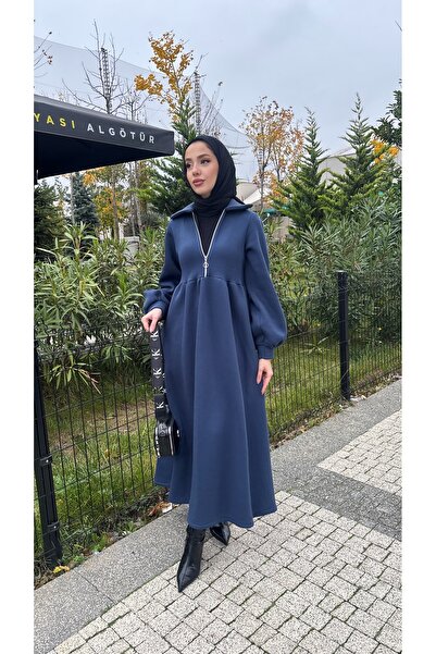 modasusev Φόρεμα με φερμουάρ 3 νήματα