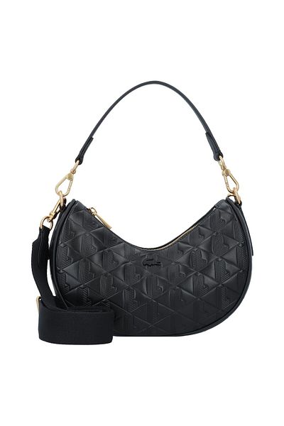Lacoste Maheki Schultertasche Leder 24 cm