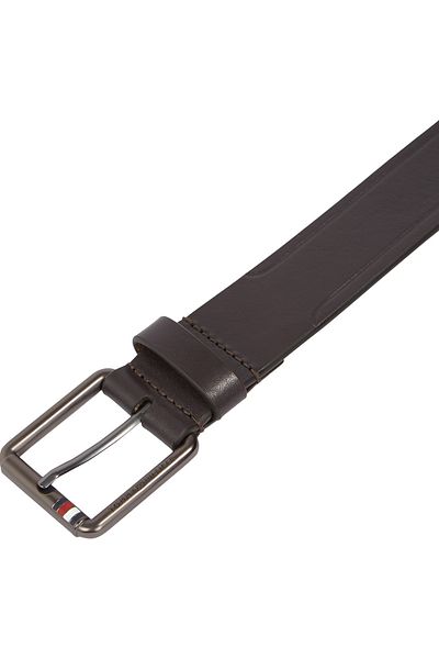 Tommy Hilfiger Casual Leather Signature Buckle Belt