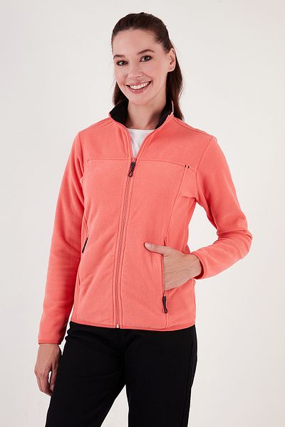 Lela Polar 5907002   - Slim Fit Anti-Pilling, Non-Pilling Zipper Pocket Cardigan
